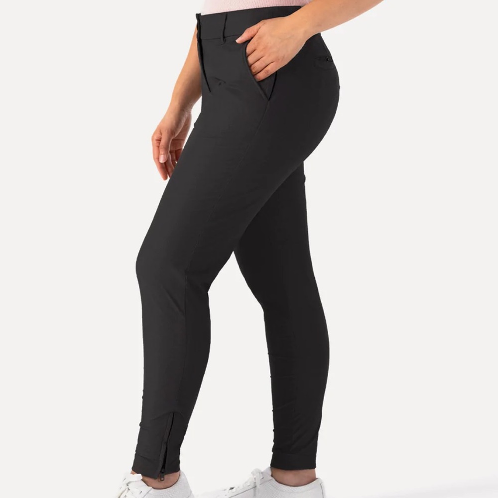 Obendroth Peggy Pant Professional Jogger Golf Pant in Midnight Black